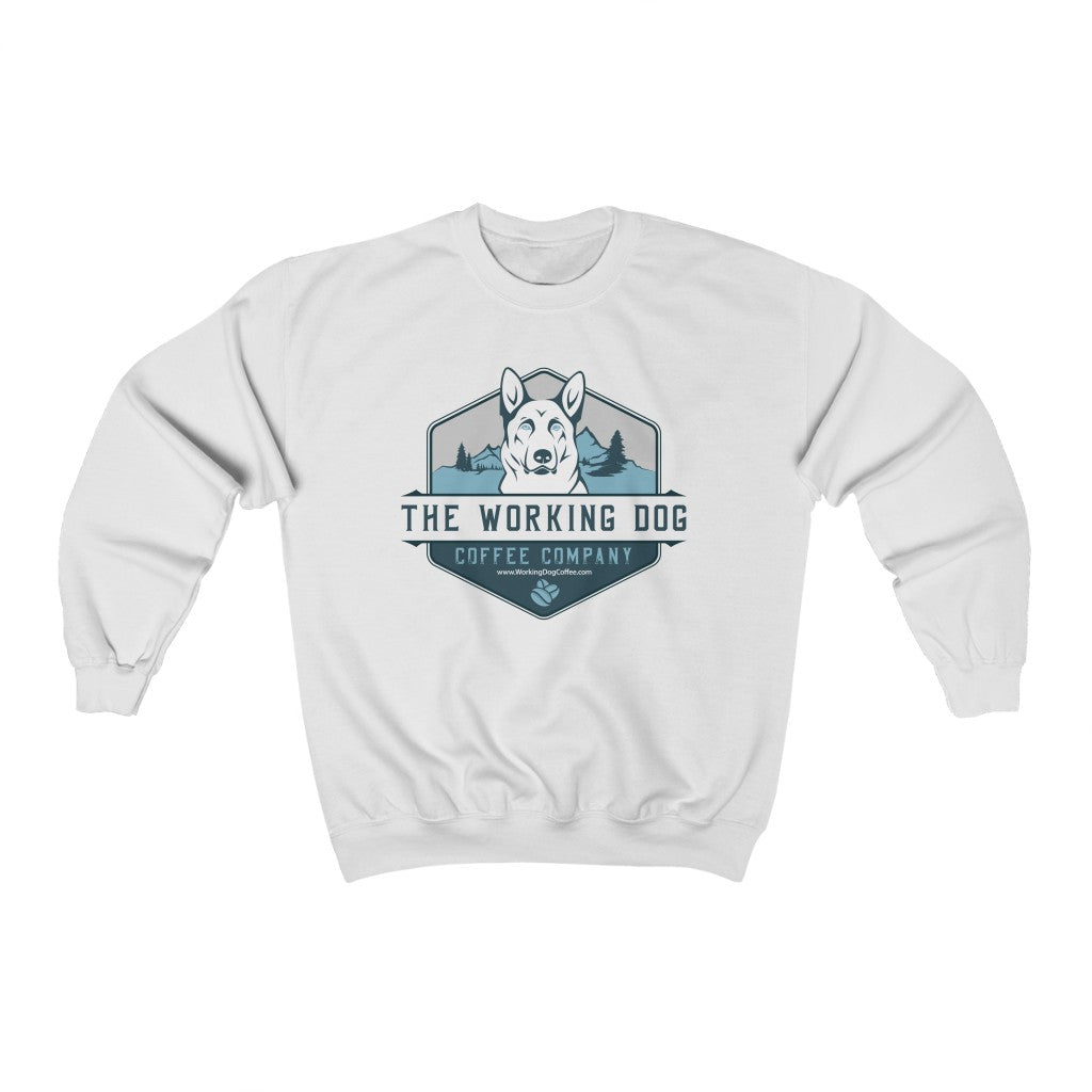 Working Dog Crew Neck Sweatshirt - Winter Blue