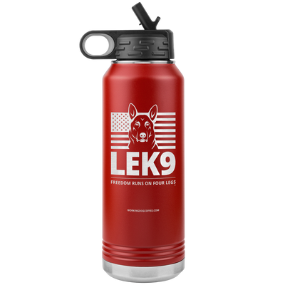 LEK9 - 32oz White Stainless Water Bottle