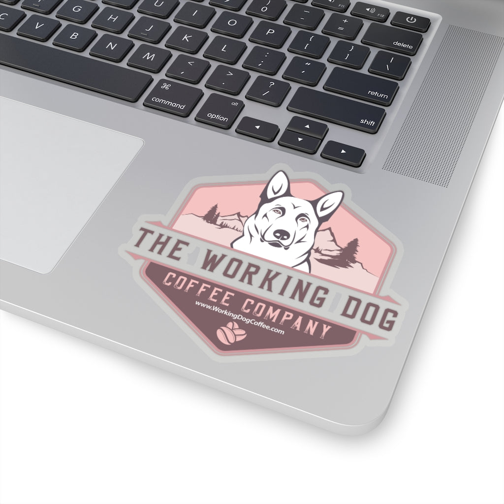 Working Dog Coffee Company Sticker - Rose