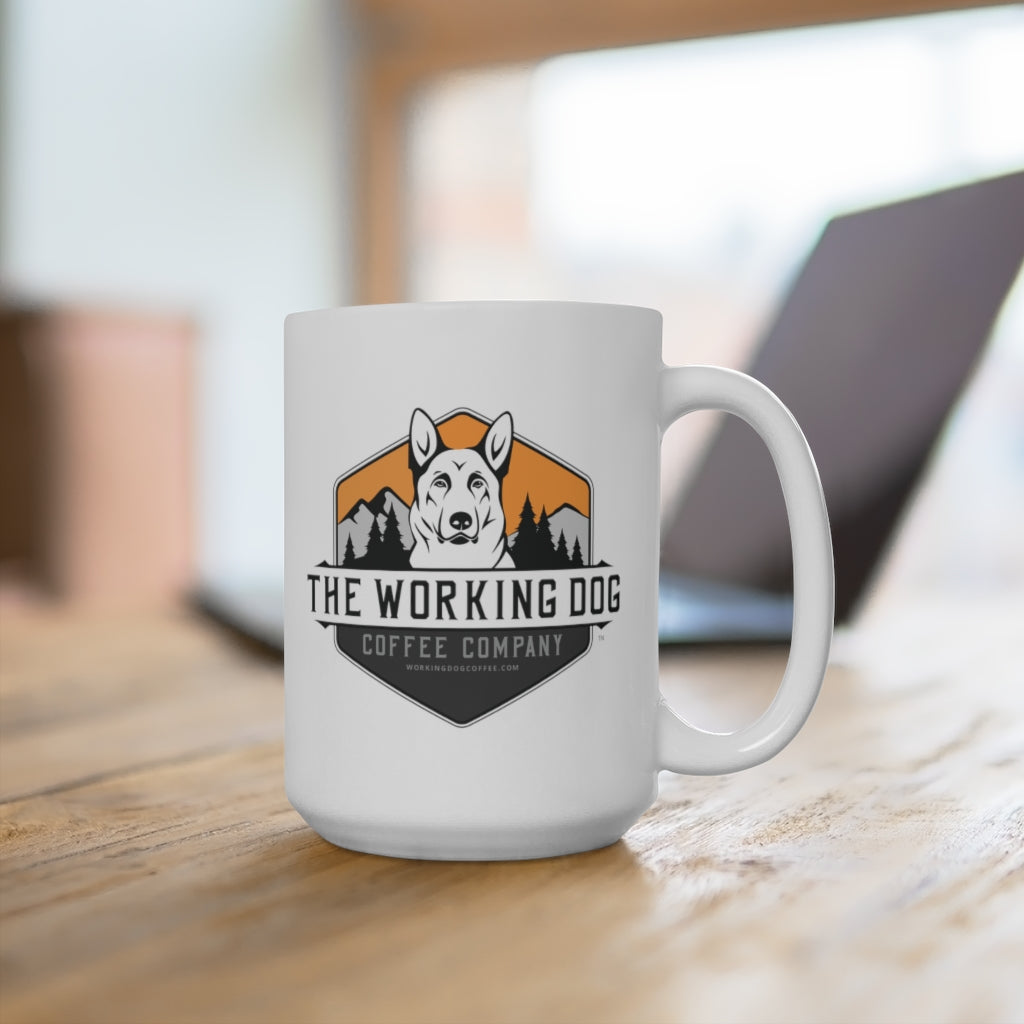 Working Dog Coffee Company 15oz Mug  - Sunrise to Sunset