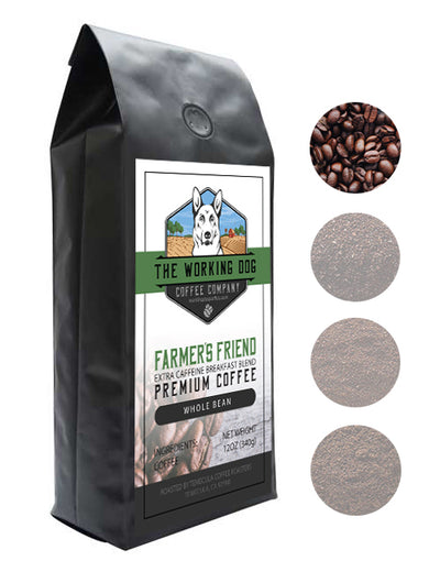 Farmer's Friend Extra Caffeinated Breakfast Blend Coffee