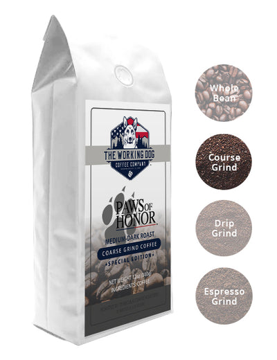 Paws of Honor Special Edition Medium-Dark Roast Coffee