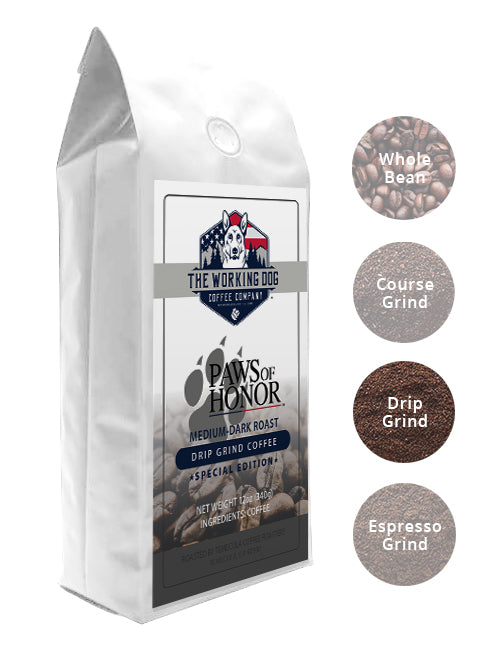Paws of Honor Special Edition Medium-Dark Roast Coffee
