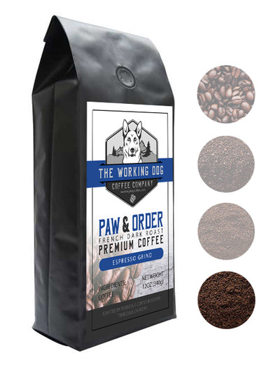 Paw & Order French Dark Roast Coffee