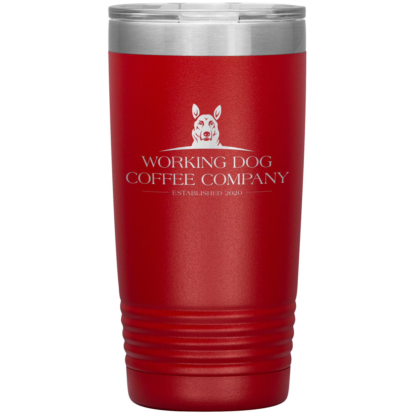 Working Dog Coffee Company - Established 2020, 20oz Stainless Tumbler