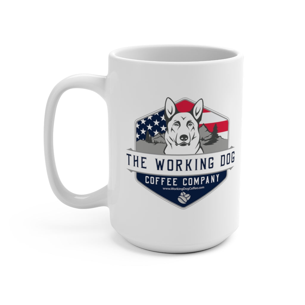 Freedom Runs On Four Legs MWD, 15oz Mug