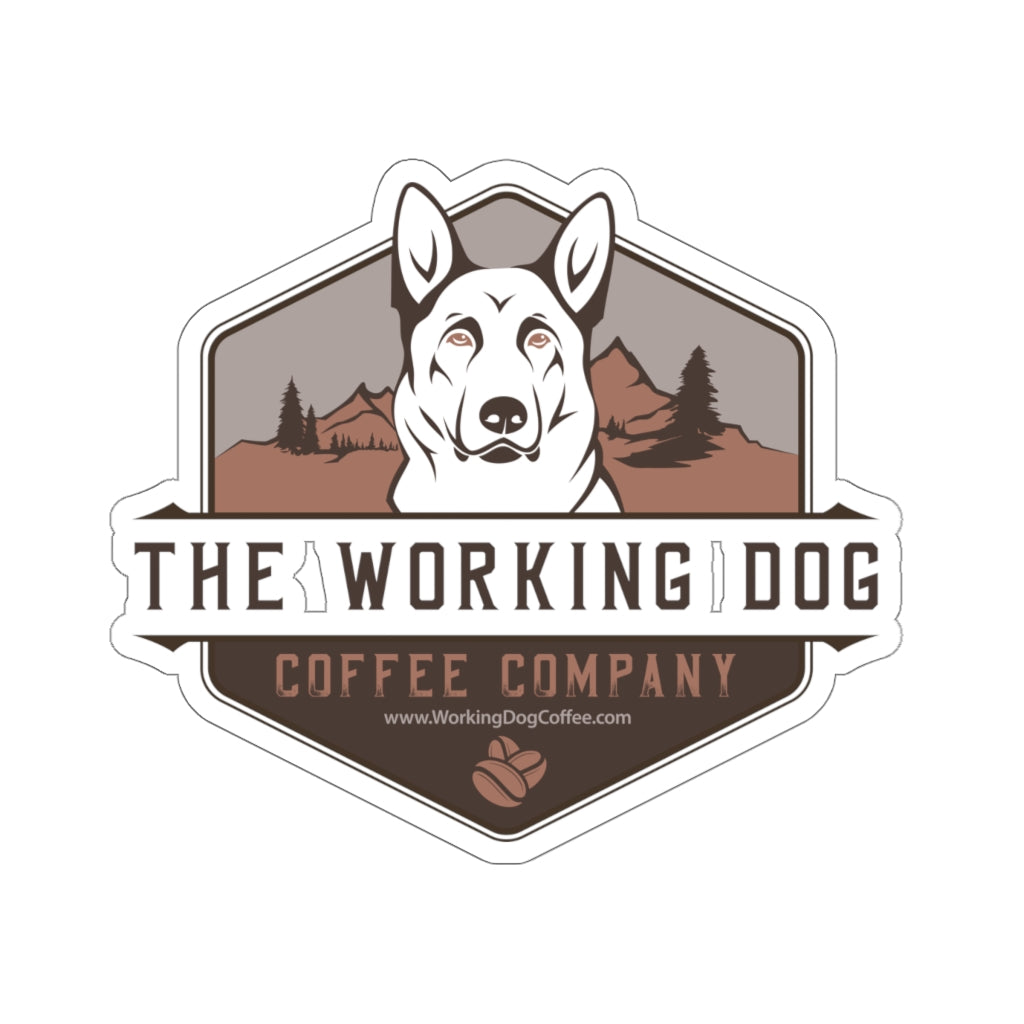 Working Dog Coffee Company Sticker - Mocha Java