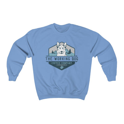 Working Dog Crew Neck Sweatshirt - Winter Blue