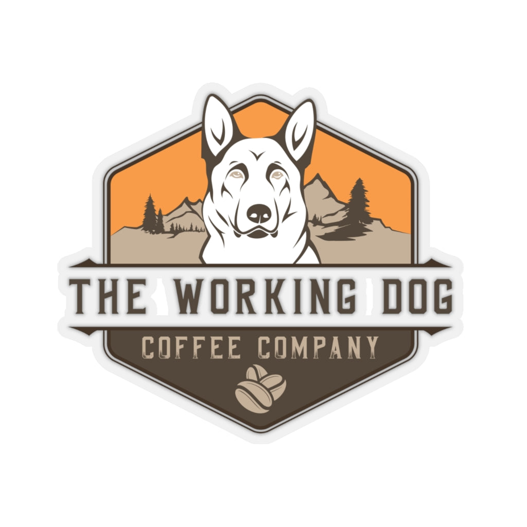 Working Dog Coffee Company Sticker - Sunrise to Sunset